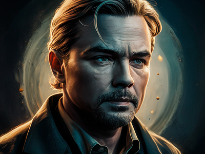 Leonardo DiCaprio Portrait - Leonardo DiCaprio Fan Art concept art portraits