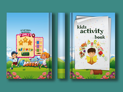 The Amazing Adventure Activity Book activity book activity book cover design adventure activity book amazing adventure activity book animation childrens activity book cover graphic design kids book kids book cover design