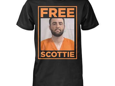 Scottie Scheffler Free Scottie Shirt design illustration