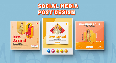 Social Media Post Design (Fashion) branding facebook post fashion fashion ads fashion post instagram post minimalist design social media post