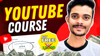 Youtube complete course youtube thumbnail design