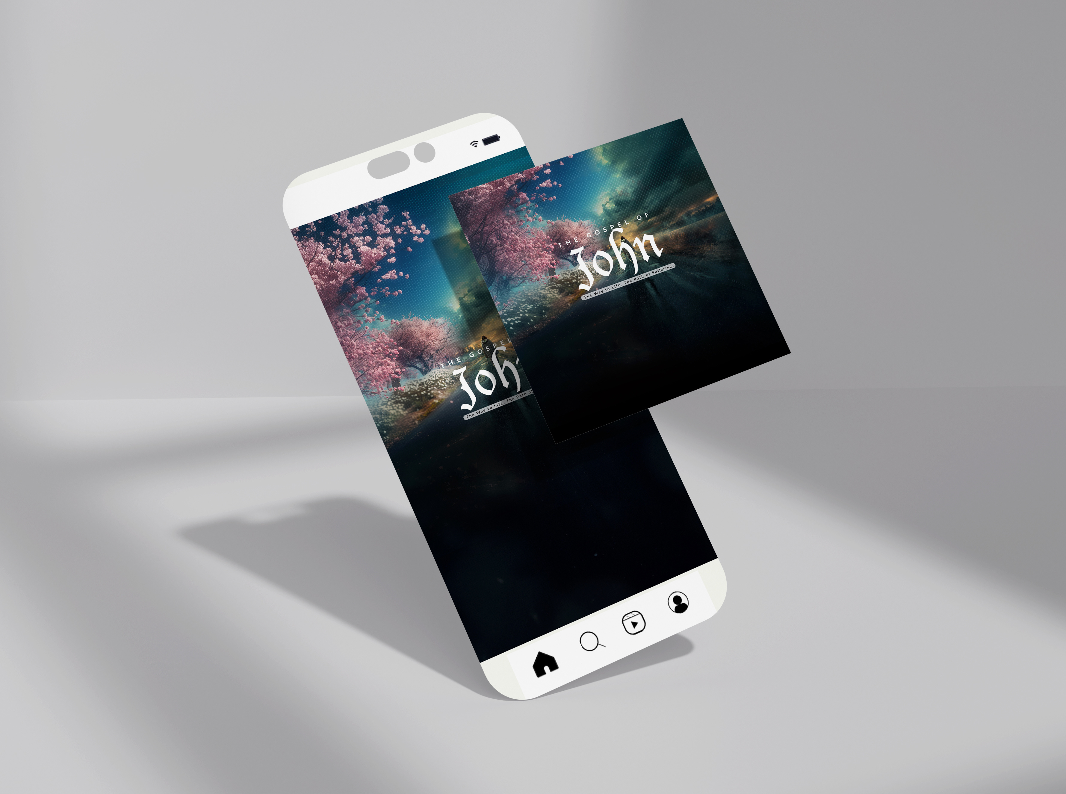 Sermon Bumper - Gospel of John 3d animation bible branding christian church design faith based graphic design illustration jesus logo motion graphics sermon bumper