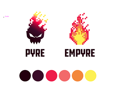 Pyre Concepts: Third Round branding design esports game design gaming graphic design illustration logo logo design product design web design