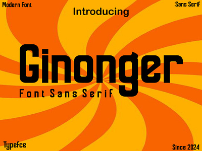 Ginonger Serif Modern Font branding design font graphic design handwritten fonts illustration logo typeface typography ui