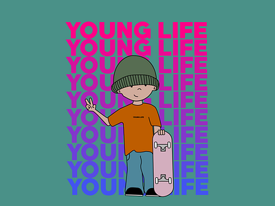 Young Life animation graphic design illustration kids