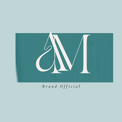 AM Logo branding graphic design logo