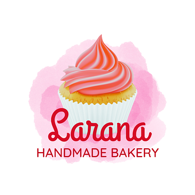 Larana(A handmade bakery) branding graphic design logo