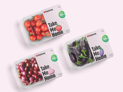 Plantoveg - Agro Farm Packaging agro brand guide brand guidlines brand identity branding design eggplant farm graphic design illustration logo onion package packaging tomato vector veg vegetables