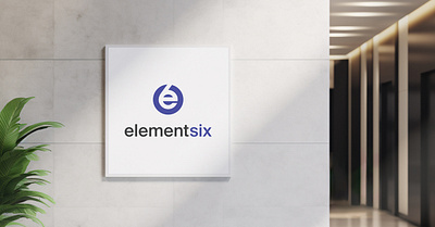 Element Six Tech Logo art direction branding carbon element graphic design logo six