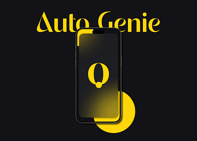 Auto Genie App Design/ Case Study app design branding case study design graphic design logo mobile ui ui ui ux