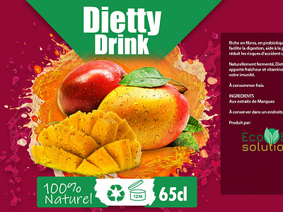 DIETTY DRINK juice product