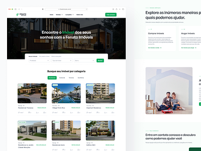 Fenato Imóveis - Real Estate Website business corporate corretor elementor figma imobiliária landing page page design real estate ui ui design ux ux design web design wordpress