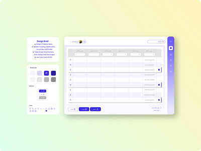 Dashboard Design design ui ux