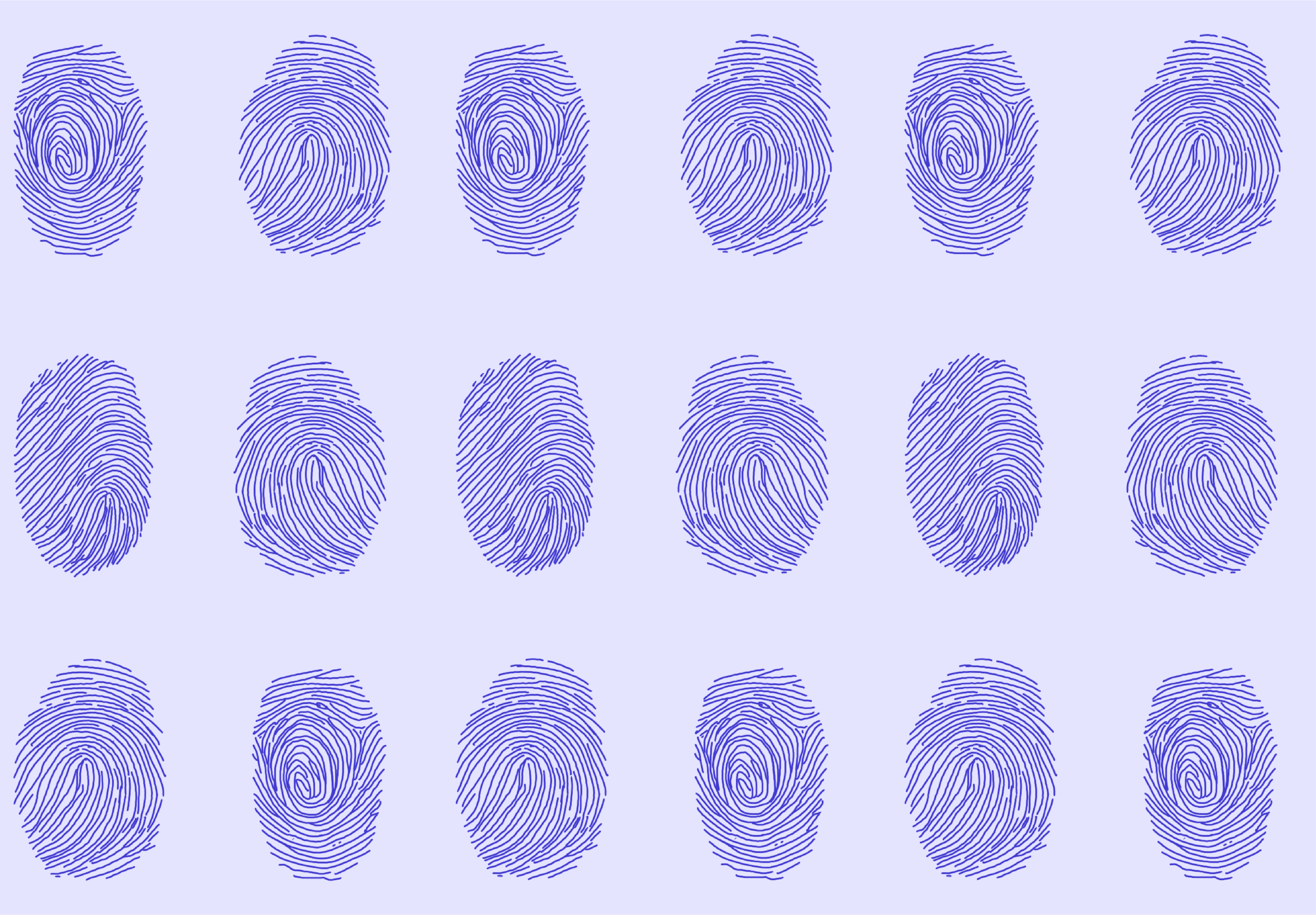 Identity Imprints 👤🔍 branding cyber design fingerprint graphic design identity illustration illustrator logo security typography ui ux vector