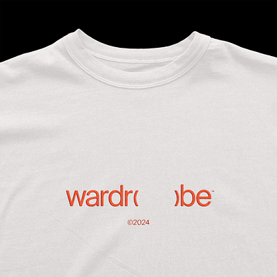 Wardrobe — Tee branding design tee tshirt wardrobe