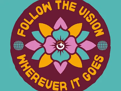 eye flower branding design designer graphic design icon illustration logo vector