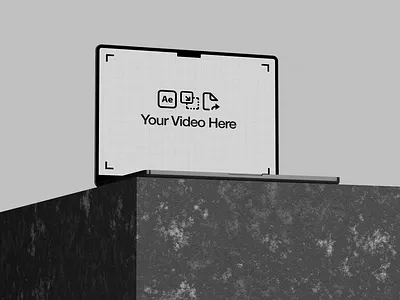 Animated Macbook Video Mockup 3d animated mockup animation branding creative agency design macbook pro macbook pro mockup mockup mockups ui video mockup
