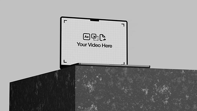 Animated Macbook Video Mockup 3d animated mockup animation branding creative agency design macbook pro macbook pro mockup mockup mockups ui video mockup