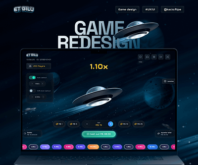 ET Bilu - Game UX/UI cassino game esports et bilu gambling game gaming gaming interface saas ui videogame