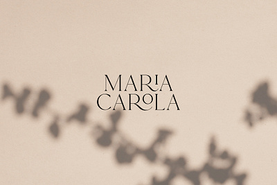 Maria Carola brand deesign branding logo logo design squarespace web design