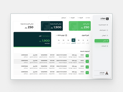 Omollat: A UI/UX Design Project Saudi Arabian arabia saudi arabic arabic saas influancer dashboard saudi arabia software design