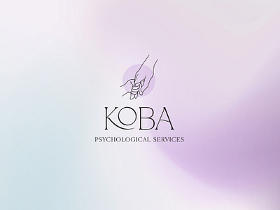 Koba Psychological Services brand design branding graphic design letterhead logo logo design squarespace web design