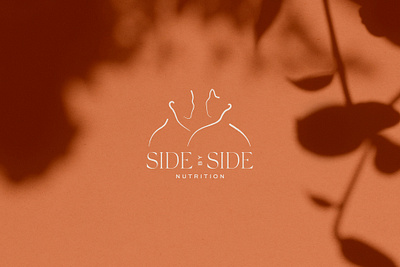 Side by Side Nutrition brand design branding graphic design logo design nutritionist squarespace web design website