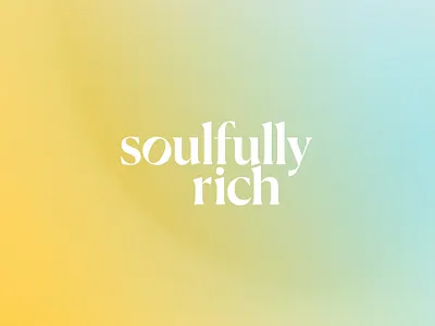 Soulfully Rich brand design brand identity branding instagram logo logo design social media squarespace web design website