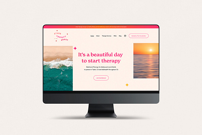 Stark Therapy Group squarespace therapy therapy website web design website