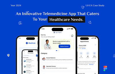An Telemedicine app. Explore 👏 ui