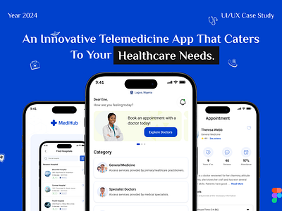 An Telemedicine app. Explore 👏 ui