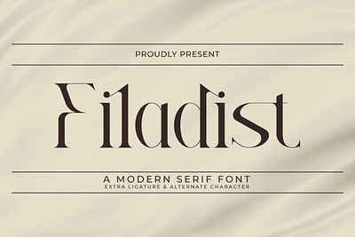 Filadist - A Modern Serif Font style