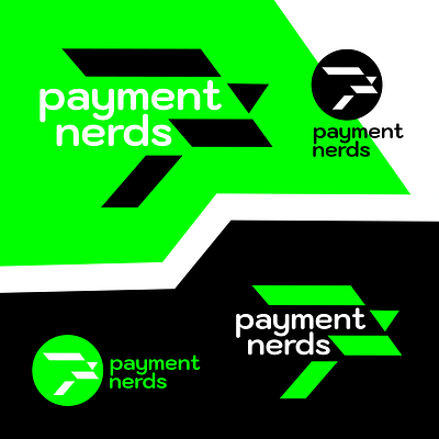 payment nerds branding graphic design logo
