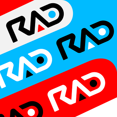 RAD Sports branding graphic design logo