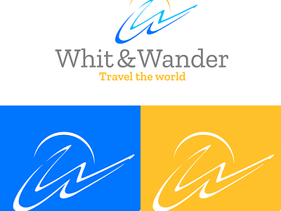 whit and wander branding graphic design logo
