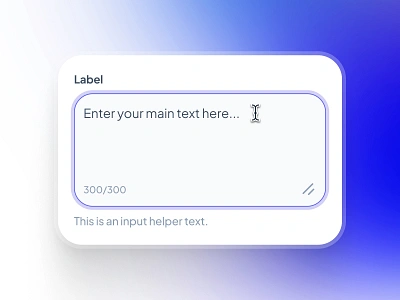 slothUI - World's Laziest Design System - Input Textarea UIUX clean ui figma design system figma ui kit flat focus state gradient indigo input textarea input ui interface design minimal ui modern ui purple soft ui text input text input ui textarea input textarea ui ui ui design