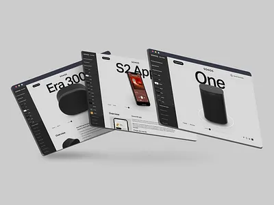Sonos User Guide (Case Study) app design design system graphic design mobile product design responsive ui ui design web design