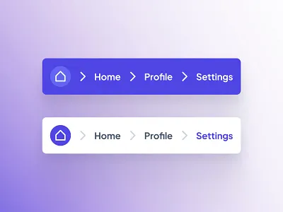 slothUI - World's Laziest Design System - Breadcrumb Component breadcrumb breadcrumb interface breadcrumb ui breadcrumbs breadcumb link clean ui design system figma design system figma ui kit gradient ui interface design link component link ui minimal modern ui purple soft ui ui ui design ui kit