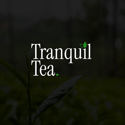 Tranquil Tea UI Design branding design figma product tea ui