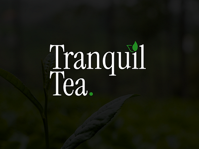 Tranquil Tea UI Design branding design figma product tea ui