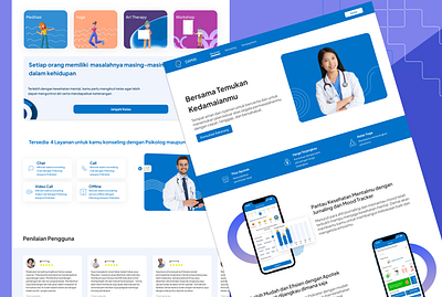 web healthtech branding design ui ux