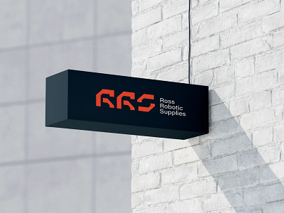 RRS — Logo design branding custom type graphic design inspiration logo logo design logo mark modern robotics rrs sign typography