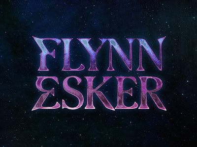 Flynn Esker - An Obsession Project 80s album artwork electronic music graphic design illustration logo logo design merch motion graphics music passion project retro synthwave typography