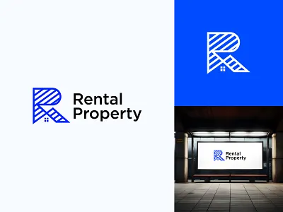 Rental Property Logo Design brand identity branding construction graphic design home logo house rent logo logo logo design logo rental modern logo property property management real estate real estate agent real estate branding realtor rent logo rental rental property rental property logo