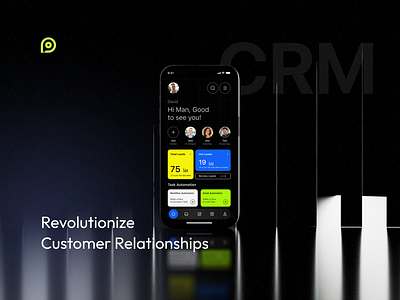 CRM App Design app design crm crm app crm app design saas ui