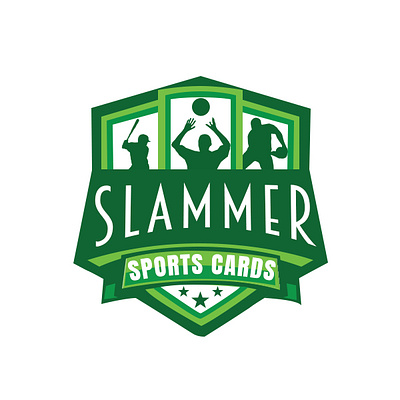 Slammer Sport Cards Logo design 3d adobe animation branding graphic design illustrator logo logo design phooshop ui