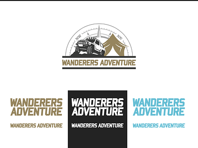 Wanderers Adventure Logo Design brand branding design graphic graphic design icon identity illustration logo