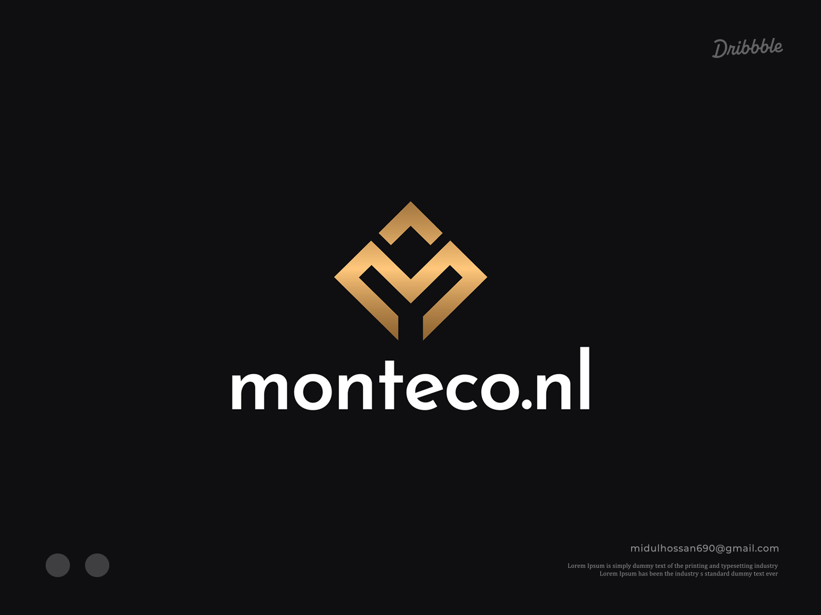 Example of Luxury Elegant Lettermark Monogram Logo