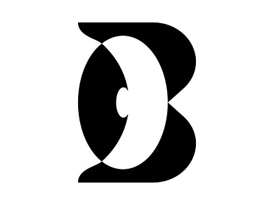 Letter B Eye or 3 Eye Logo cornea design eye graphic design letter logo monogram spotlight vision visual