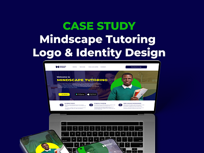 Logo Case Study for Mindscape Tutoring branding graphic design logo ui ux
